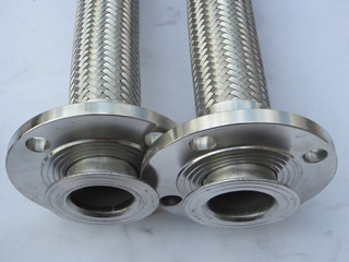 DN50mm金属软管 304材质，国标法兰