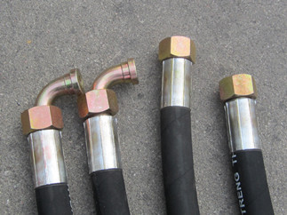 高压橡胶软管 扣押牢固不漏油