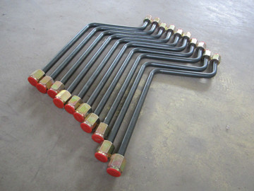 高精密 无缝钢管折弯定做、 &nbsp;20#钢 镀锌金属铁油管 工程车辆 硬液压油管