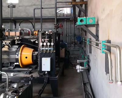 液压站硬管管路