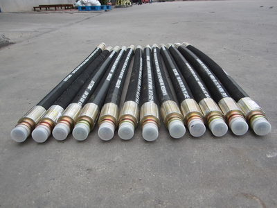 扣压牢固不爆管 KJ高压钢丝胶管 现货 24小时发货 30年管业公司